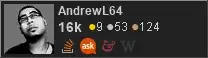 profile for AndrewL64 on Stack Exchange, a network of free, community-driven Q&A sites