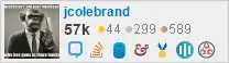 combined Stack Exchange profiles for jcolebrand