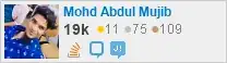 profile for Mohd Abdul Mujib on Stack Exchange, a network of free, community-driven Q&A sites