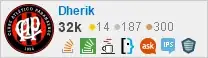 perfil de Dherik no Stack Exchange, uma rede gratuita de sites de perguntas e respostas orientadas à comunidade