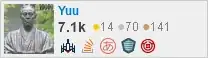 profile for Yuu on Stack Exchange, a network of free, community-driven Q&A sites