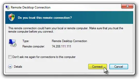 This remote connection could harm your local or remote computer. Make sure that you trust the remote computer before you connect.