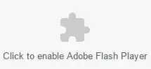 Click to Allow Flash