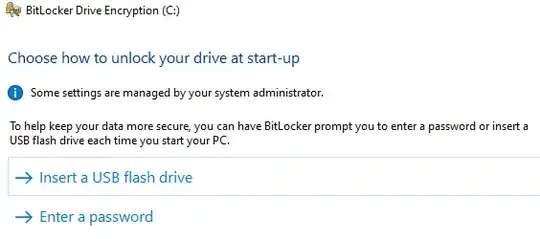 BitLocker screenshot