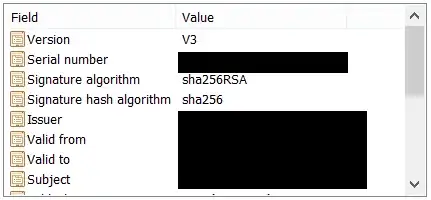 GlobalSign root cert1 redacted