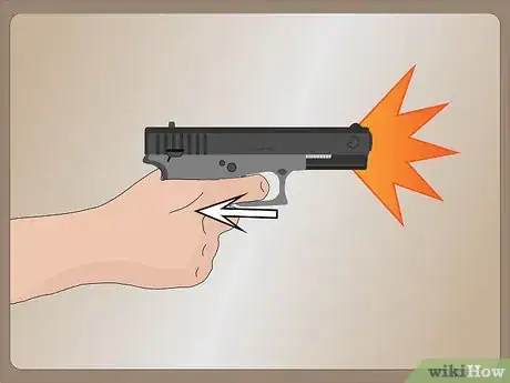 Image titled Load and Fire a 9mm Pistol Step 10