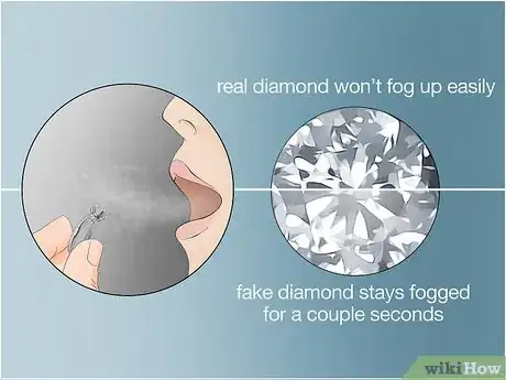 Image titled Tell if a Diamond is Real Step 1