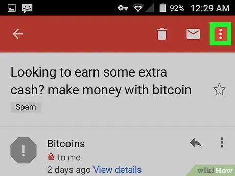Image titled Stop Emails from Going to Spam on Android Step 5