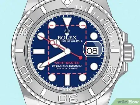 Image titled Tell if a Rolex Watch is Real or Fake Step 8