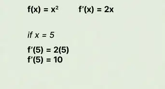 Find the Derivative from a Graph