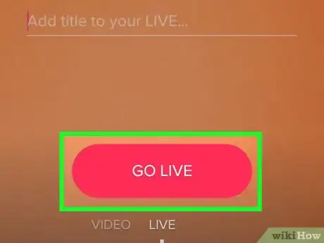 Image titled Livestream on TikTok on Android Step 5