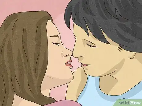 Image titled Have a Long Passionate Kiss With Your Girlfriend_Boyfriend Step 2