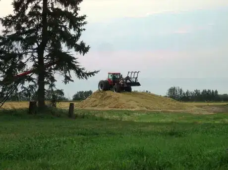 Image titled Packing Silage on Day 2 of Silage Season