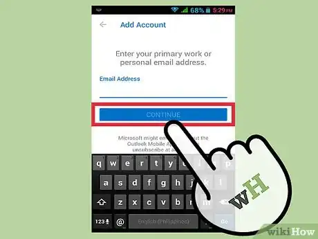 Image titled Connect an Android to Outlook Step 8
