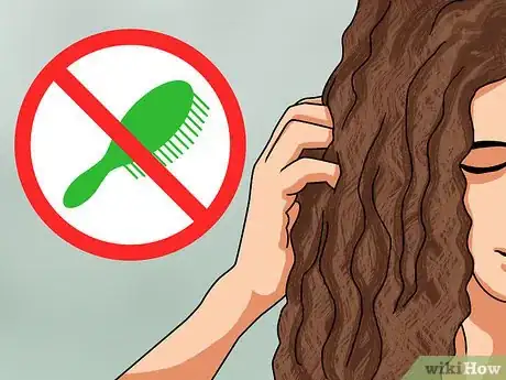 Image titled Crimp Your Hair With a Straightener Step 12