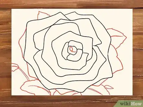 Image titled Draw a Rose Step 9