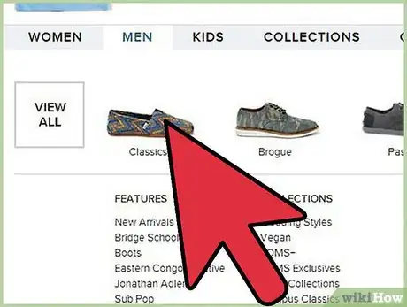 Image titled Buy TOMS Shoes Online Step 3