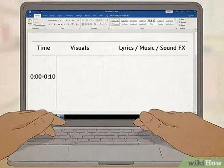 Image titled Write a Music Video Script Step 5