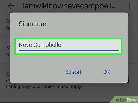 Image titled Add a Signature to a Gmail Account Step 18
