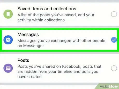 Image titled Save Facebook Messages Step 6