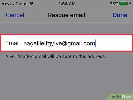 Image titled Add a Rescue Email Address for an Apple ID on an iPhone Step 8