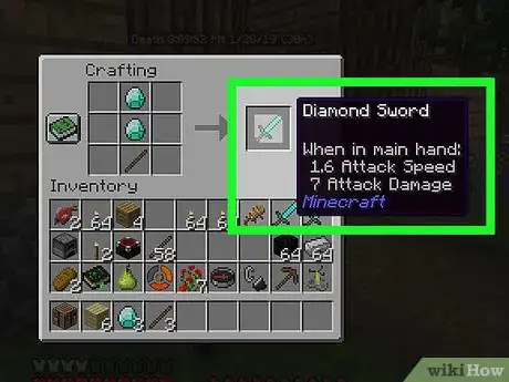 Image titled Craft a Diamond Sword in Minecraft Step 9