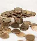 Coin Stack a Penny Bridge