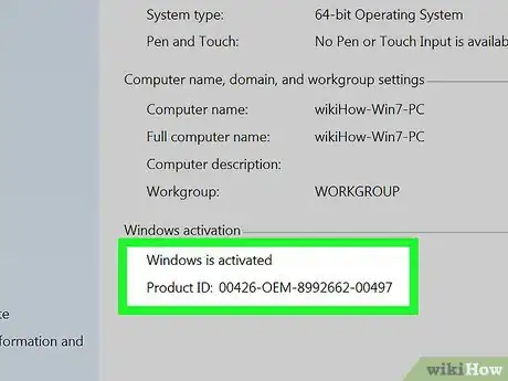 Image titled Check if Microsoft Windows is Activated Step 10