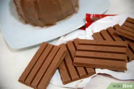 Image titled Make a Chocolate Kit Kat Cake Step 12