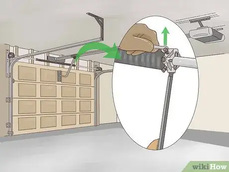 Image titled Fix a Garage Door Spring Step 2