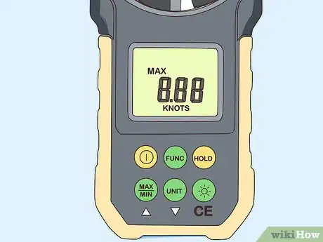 Image titled Use an Anemometer Step 4