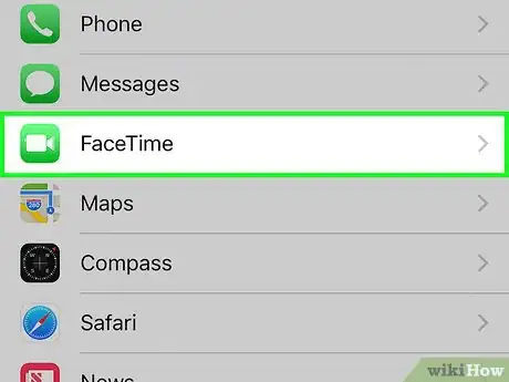 Image titled Remove a FaceTime Email Address on an iPhone Step 2