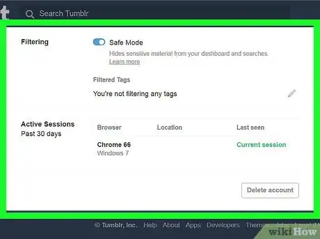 Image titled Delete a Blog on Tumblr Step 13