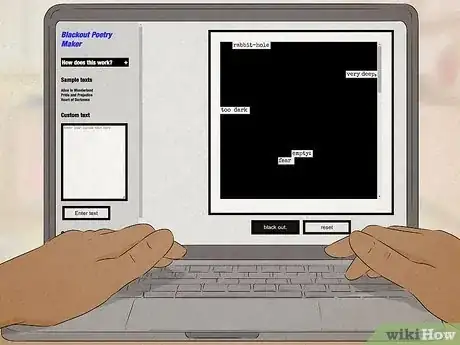 Image titled Blackout Poem Step 10