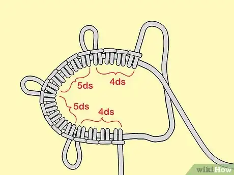 Image titled Make Rings and Picots in Tatting Step 9