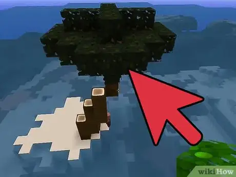 Image titled Make Palm Trees in Minecraft Step 11