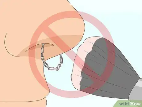 Image titled Heal a Nose Ring and Take Care of Infections Step 12