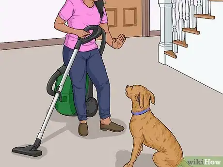 Image titled Keep a Dog from Chasing the Vacuum Cleaner Step 8