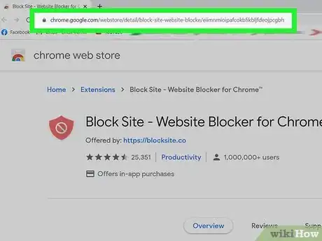 Image titled Block a Website in Google Chrome Step 1