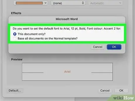 Image titled Changing the Default Font in Word Step 28
