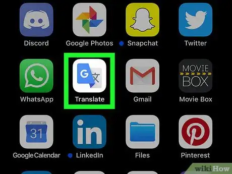 Image titled Use the Camera with Google Translate on iPhone or iPad Step 1