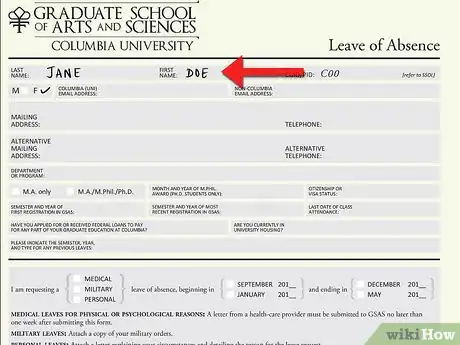 Image titled Write a Leave of Absence Letter Step 9