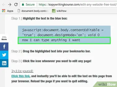 Image titled Appear to Edit Text on Any Website Step 3