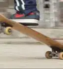 Manual on a Skateboard