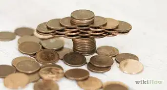 Coin Stack a Penny Bridge