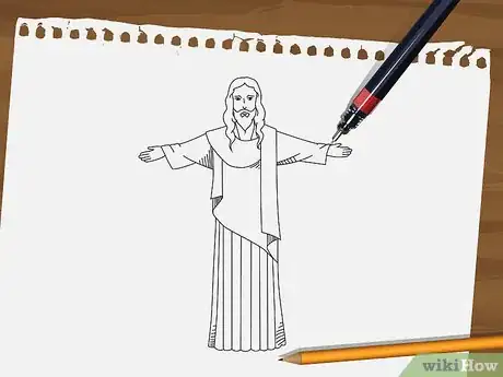 Image titled Draw Jesus Step 9