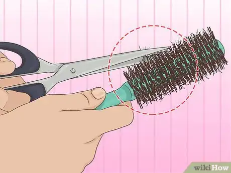 Image titled Clean a Round Hair Brush Step 2