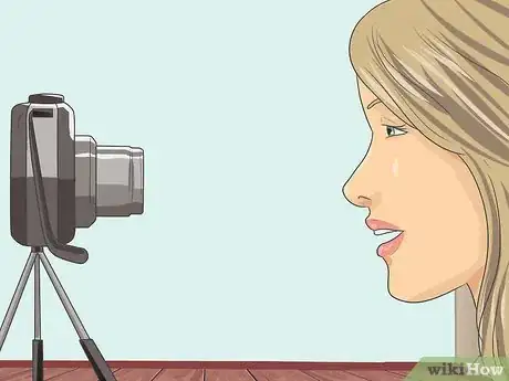 Image titled Talk to a Camera Step 1