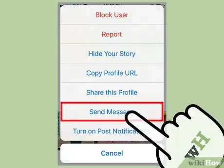Image titled Post a Message on Instagram Step 7