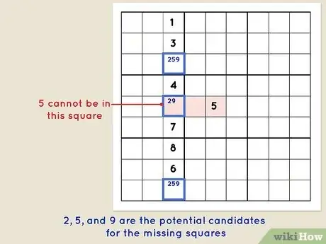 Image titled Solve 3x3 Sudoku Puzzle Step 2